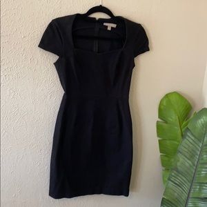 Black cocktail dress banana republic